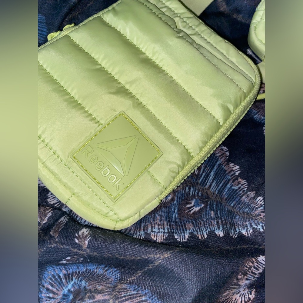 Bright green Reebox crossbody bag